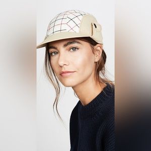 NWT Rag & bone Wool Blend Plaid Puffer Pilot Cap